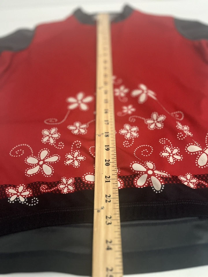 Sugoi женщин синий 1/4 молнии пуловер работает велосипед длинным рукавом Топ маленький куртка - Изображение 4 из 4