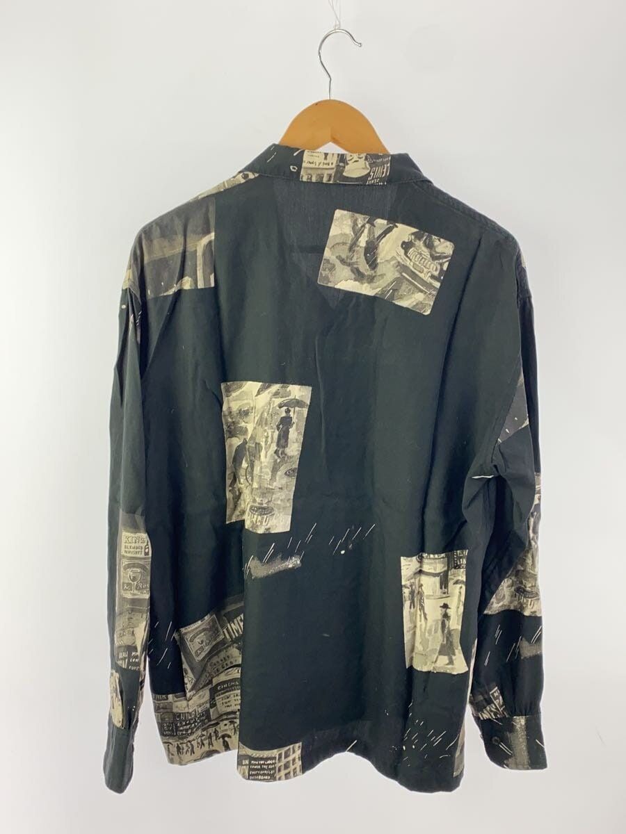 Porter Classic long sleeve shirt M Black full pattern ALOHA Porter Classic long sleeve shirt M Black full pattern ALOHA