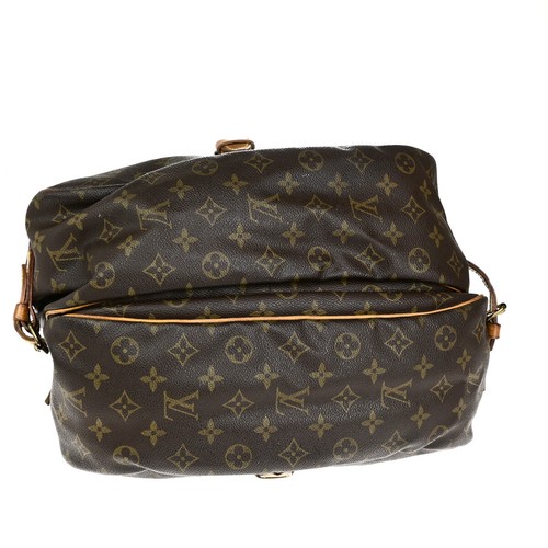 LOUIS VUITTON Saumur 35 Shoulder Bag Monogram Leather BN France M42254 39YE993 - Picture 6 of 21