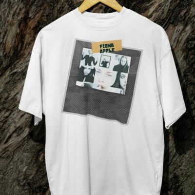 Fiona Apple 90s Rare design White T shirt classic tee Unisex