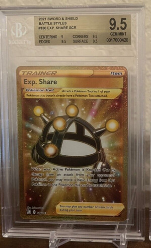 Exp. Share graded BGS 9.5 for sale on eBay