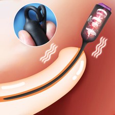 Men Inflatable Penis Plug Dilator Stretch Urethral Enhancing Sounds soft tube