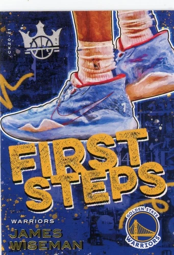 2020-21 Court Kings First Steps JAMES WISEMAN  No. 10!