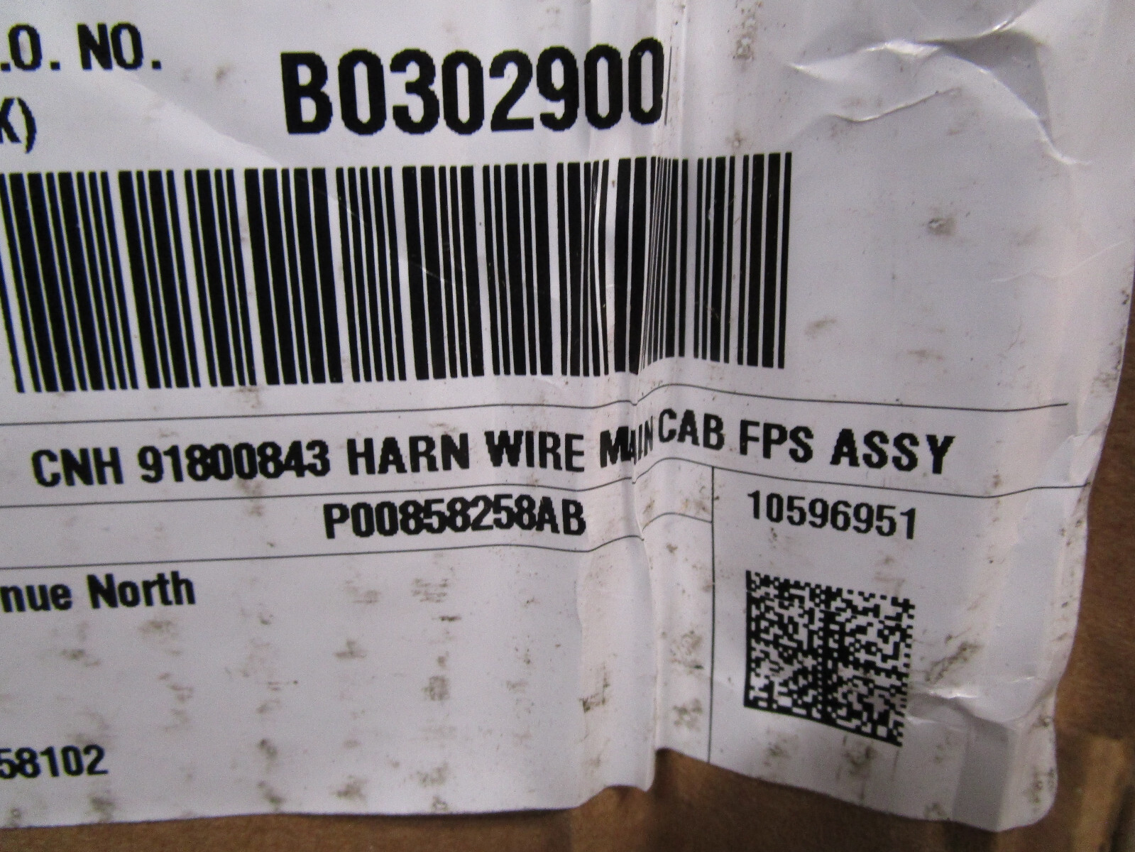 New CNH COMPLETE Main Cab FPS WIRE HARNESS ASSEMBLY 91800843 | eBay 