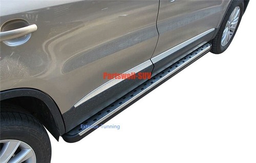 Fits for Jeep Compass 2023 2024 Fixed Running Boards Side Steps Pedals Nerf Bar - Picture 8 of 18