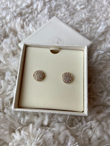 Swarovski Kristall Sublima Ohrstecker, weiß, vergoldet 5683444 - Bild 4 von 5