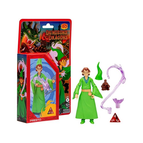 Dungeons & Dragons 40th Anniversary Presto Figure Cartoon Classics New Sealed