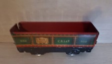 Vintage O Gauge Marx Rock Island C.R.I.  P. Car 552 Black Bottom Train