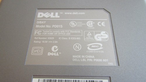 D/BAY DELL PD01S für LATITUDE D400 D410 D420 D430 D600 usw. AUCH FÜR PD01X PR01X - Bild 3 von 3