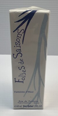Folies De Saisons Fantaisies D'Hiver by Yves Rocher 2.0oz 60ml EDT Spray Sealed