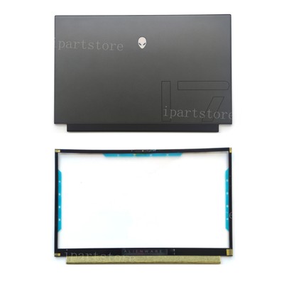 New LCD Back Cover + Front Bezel For Dell Alienware M17 R3 17.3inch CP74V DY3C0