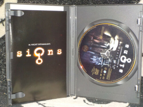 Signs Vista Series DVD +Insert Mel Gibson Free Shipping - Picture 2 of 2