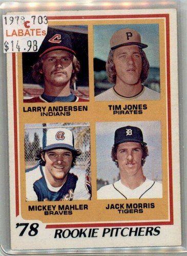 Jack Morris  Detroit Tigers  HOF 2018  1978 Rookie Cards to 1999 - 10 Available - Picture 14 of 31
