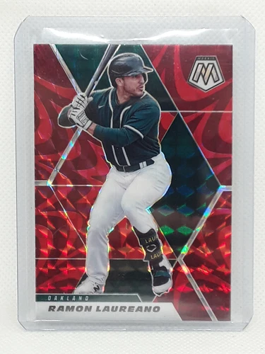 Ramon Laureano 2021 Mosaic Baseball - Red #134  - Oakland Athletics