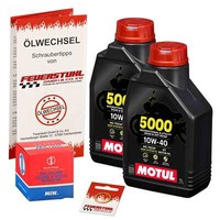Honda Xl 350 R (ND03) 85-87, Motul 10W40 ÖL + Miw ÖLfilter, MotoröL Set