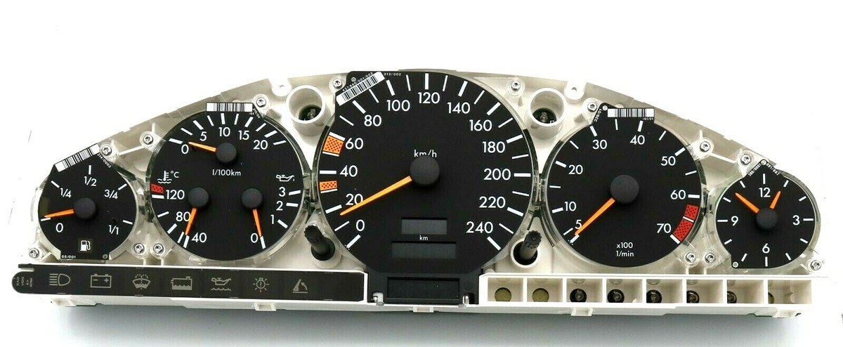 Mercedes-Benz SL R129 Tachoeinheit Tachometer A1295406748 km/h | eBay