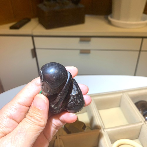 Antique Netsuke from Edo to Meiji Era – With Certificate of Authenticity#166 - Picture 4 of 6