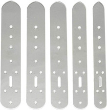 5 Pcs Set Acrylic Leather Craft Belt Billet Buckle Head End Templates Stencil