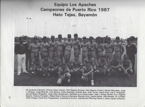1987 Puerto Rico Sandy Koufax Seire Mundial American Amateur BB Congress Program - Picture 2 of 9