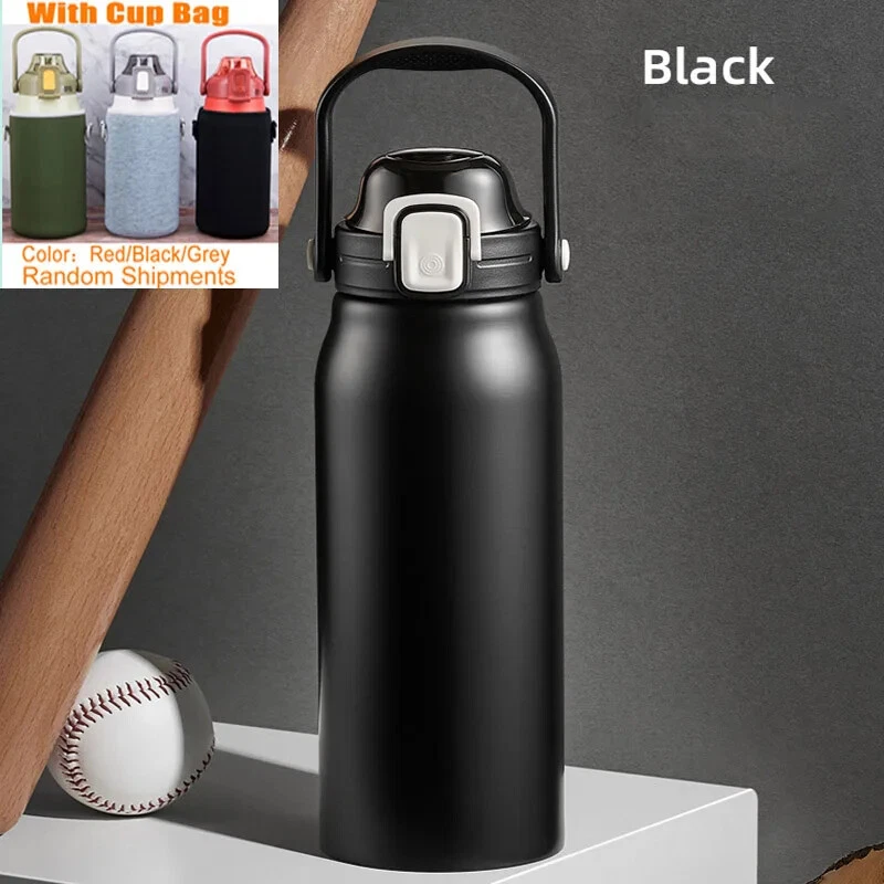 Stainless Steel Insulated Tumbler with Straw for Hot & Cold Drinks