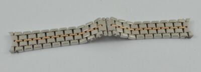 GIRARD PERREGAUX GP90 STAHL/GOLD HERREN ARMBAND BRACLET 18MM SCHÖNER ZUSTAND