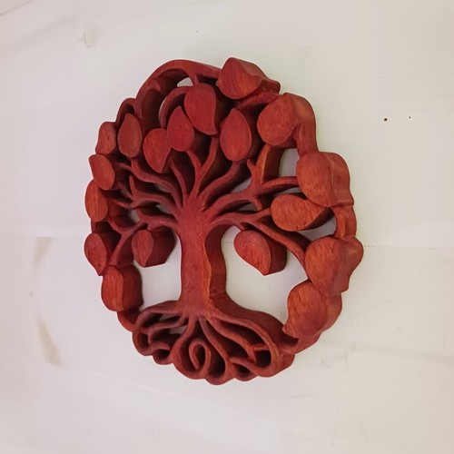 Verzierter Baum des Lebens Plakette | Wandhängung - Bild 5 von 5