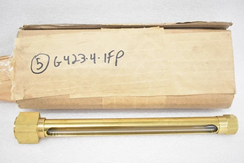 LDI INDUSTRIES G423-4-1FP G420 SERIES VENTED OIL GAGE-FEMALE ELBOW 3/8"&1/2"