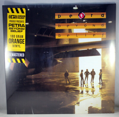 Petra Beyond Belief NEW VINYL LP Orange Vinyl Christian Rock Music