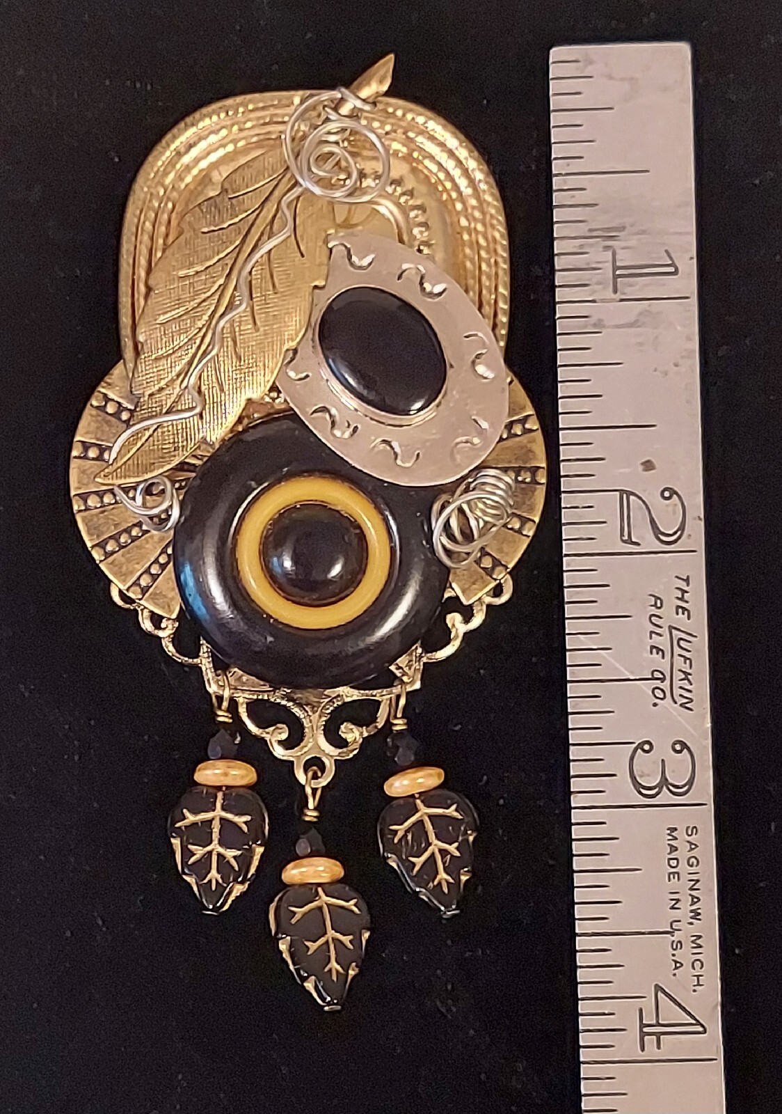 Handcrafted Statement Piece Brutalist Steampunk M… - image 3