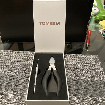 Toenail Clipper Pedicure Tool,TOMEEM Professional Podiatrist Toe Nail Cutter NEW
