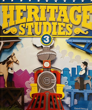 BJU Press Heritage Studies 3 Student Text 3rd...