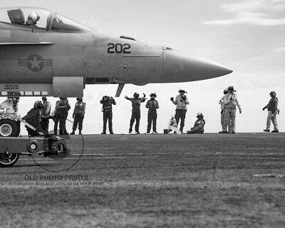 F/A-18E Super Hornet Aircraft 2016 Photo USS Dwight D. Eisenhower CVN 69 8X10