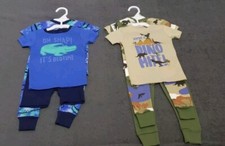 Carter's Boy's 4 Piece Snug Fit Pajama Sets Size 18 Months