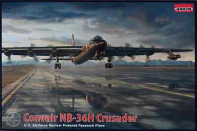 Convair NB-36H Crusader Plastic model kit scale 1/144 Roden 348