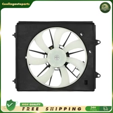 611560 For 2018-2023 Honda Odyssey 3.5L V6 A/C Condenser Cooling Fan Assembly