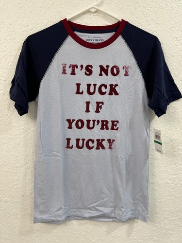 Lucky Brand Little Boys' Short Sleeve Solid Raglan Tee Shirt - Size L - Picture 2 of 5