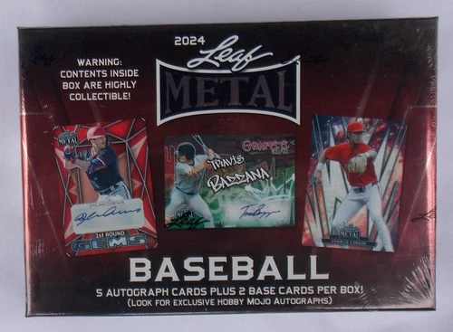 2024 Leaf Metal Baseball Hobby Box Factory Sealed