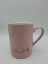 Lindt LINDOR Pink Oversize Tea Coffee Hot Chocolate 4.5" Cup Mug