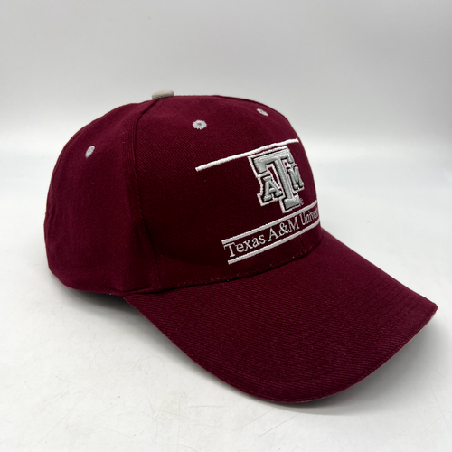 Vintage Texas A&M Aggies The Game Hat Adjustable NCAA Snapback Split Bar - Picture 4 of 12