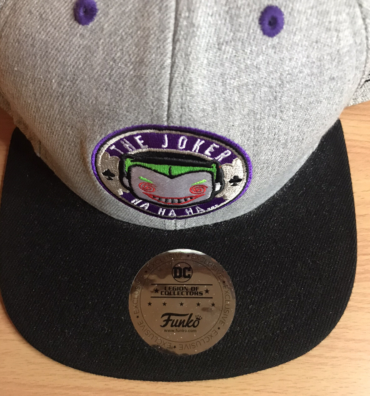 Funko Pop Baseball Snapback Cap Joker DC Legion of Collectors eBay