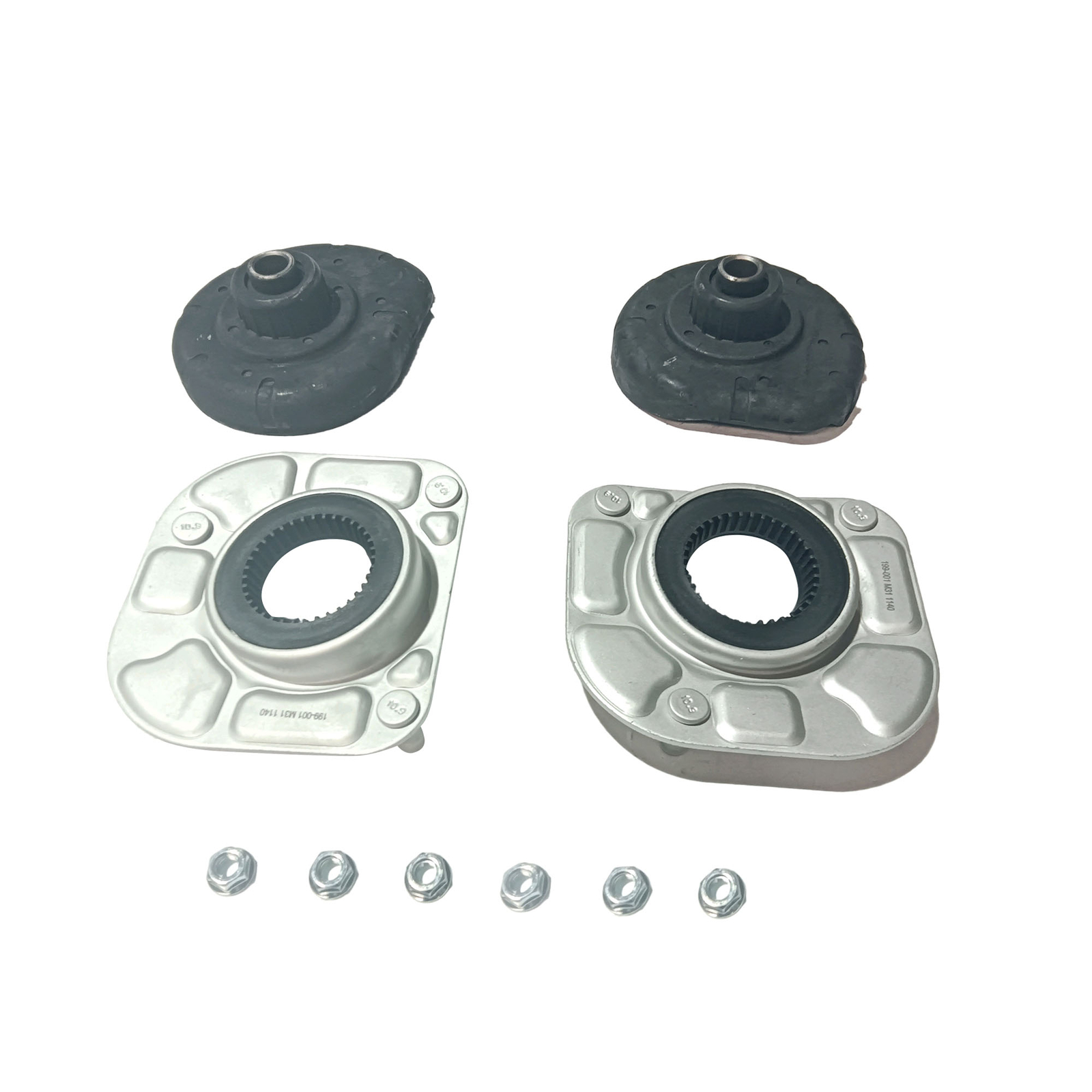 4Pcs Strut Mounts & Spring Seats Kit Fits 1993-2004 VOLVO 850 C70 S70 S80 V70