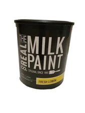 The Real Milk Paint Co. Makes 1 Quart Powder Fresh Lemon Yellow Eco Friendly 