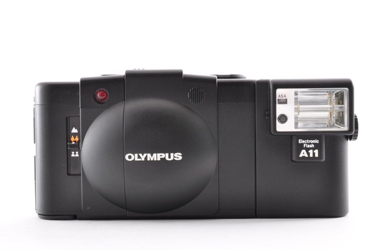 AS-IS Olympus XA2 A11 Black *Focusing Lever Won't Move Y1186