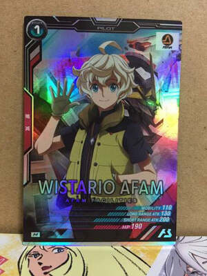 WISTARIO AFAM AB04-107 Gundam Arsenal Base Card | eBay