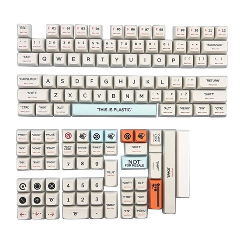126 for XDA Profile Glossy Keycap PBT Dye Sublimation for Mechanical Keyboar - Picture 10 of 28