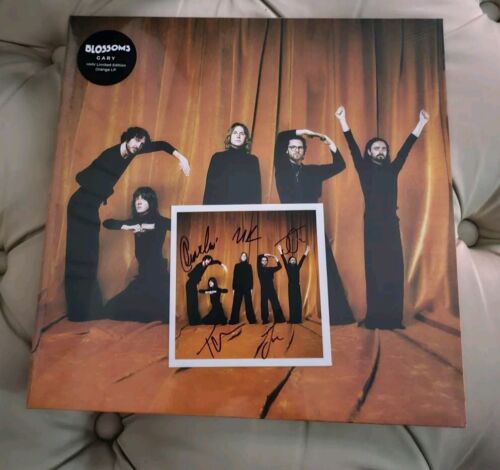 Rare Blossoms - Gary Signed Insert Orange Vinyl 12" Album NEW SEALED LP