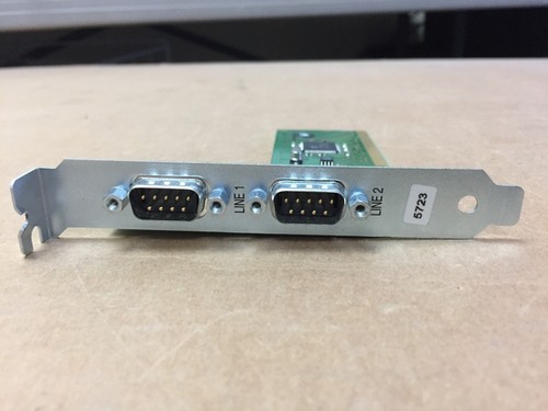 IBM 5723 2-Port Async EIA-232 PCI Adapter Card 64-bit RS6000 pSeries 80P4353 - Picture 2 of 4