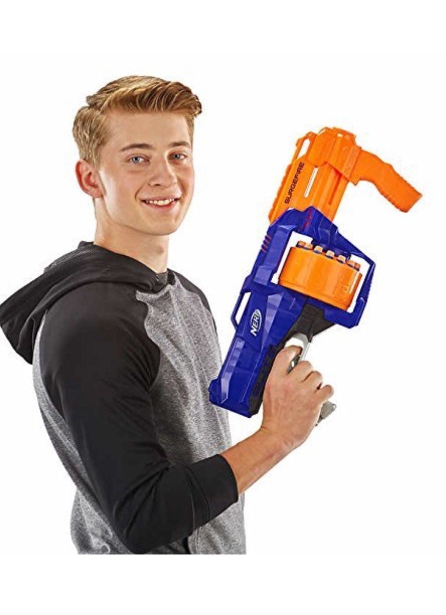 NERF SUREGFIRE ＋ NERF弾9個 Nerf N-Strike Elite SurgeFire Instructions - Hasbro