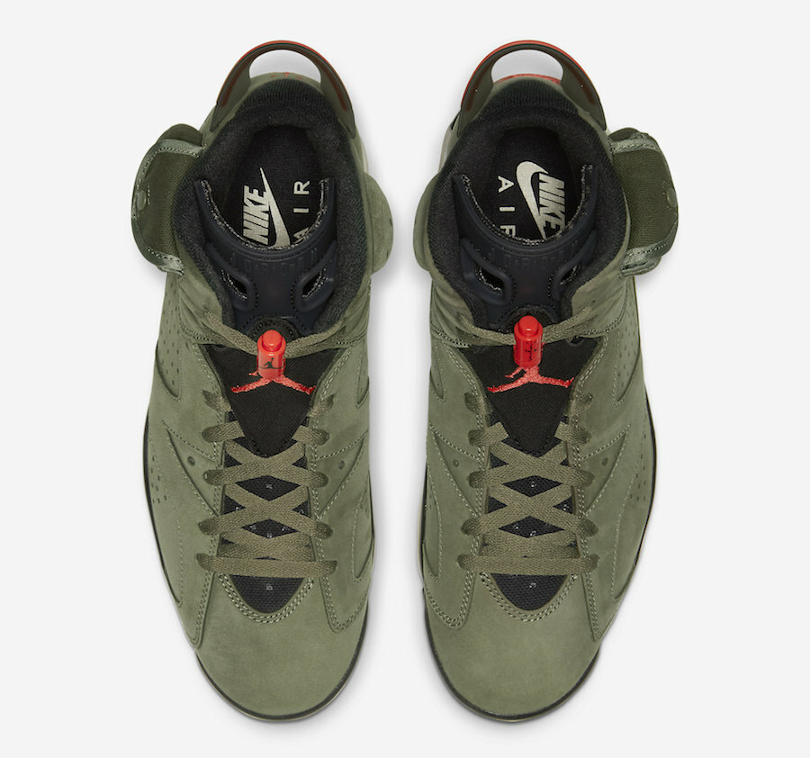 Nike MEN'S Air Jordan 6 VI Retro SP TRAVIS SCOTT CACTUS JACK