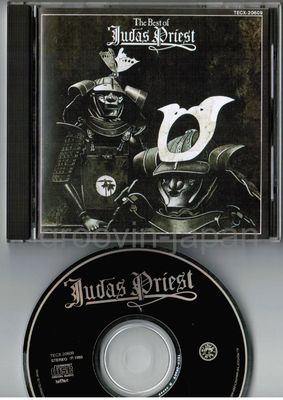 JUDAS PRIEST The Best of JAPAN CD TECX-20609 w/17-p BOOKLET 1993